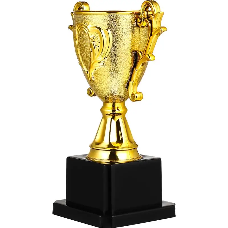 

Award Trophy Prizes Plastic Trophy For Kids Sports Competitions Winner Award Trophy Toy With Base for Kindergarten School