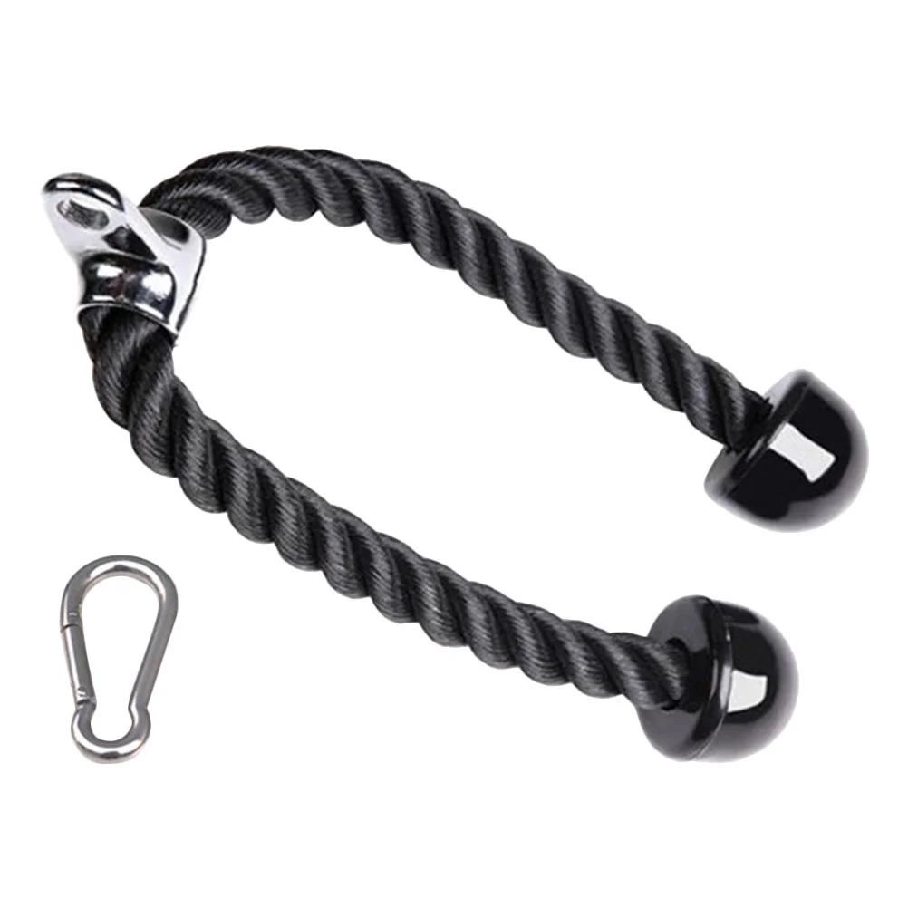 

Веревка Tricepcable для фитнеса, натяжение, ручка для упражнений, тренажерного зала, пресса, тренировок, Трицепс, система шкивов, машина для подъе...