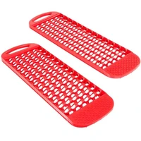 2pcs car styling emergency rescue board emergency recovery anti skid board track recovery traction boards