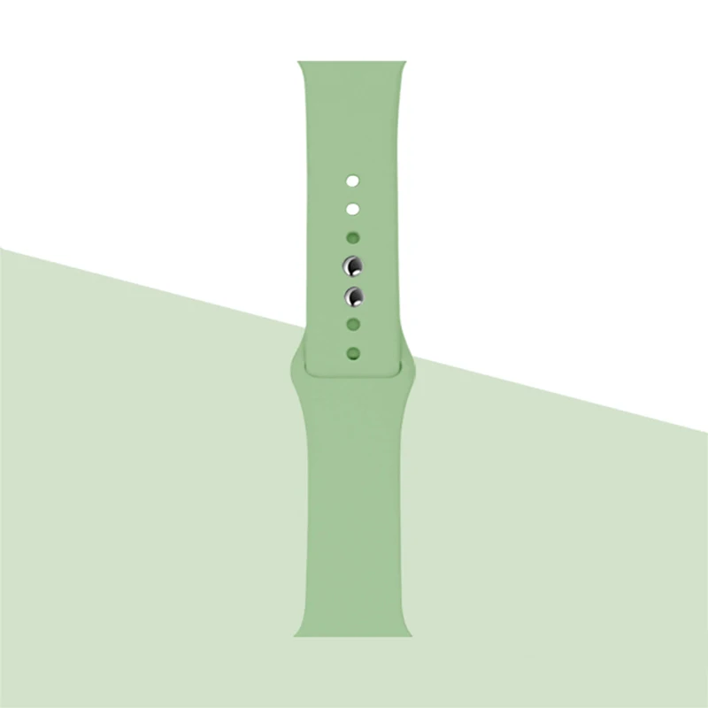 Silicone Strap For Apple Watch band 45mm 41mm 44mm 40mm 38mm 42mm Watchband Bracelet Correa For Iwatch Series 6 Se 5 4 3 7