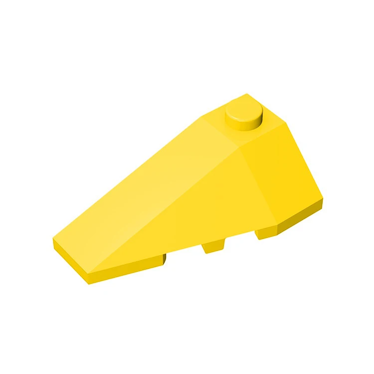 

10pcs MOC Brick Parts 43710 Wedge Sloped 4 x 2 Triple Left Compatible Building Block Particle DIY Kid Brain Toy Birthday Gift
