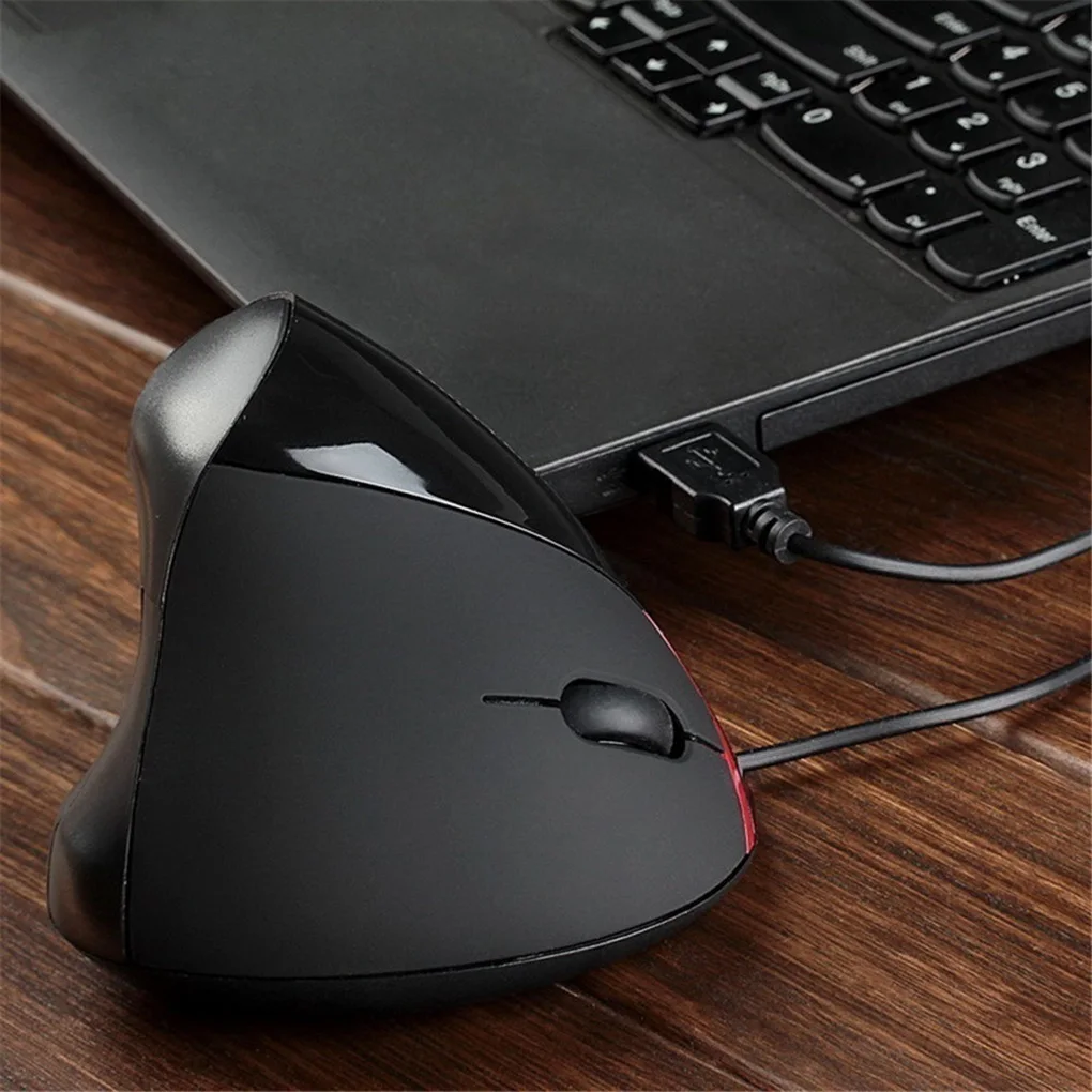 

USB Rechargeable Wired Computer Mouse 2.4GHz Vertical Gaming Mouse 1200 DPI Ergonomic Computer Mice for PC Laptop Office Work