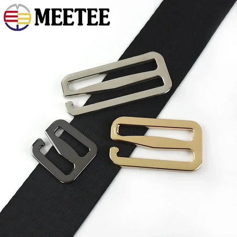 Металлические пряжки для сумки, 20-50 мм, 5/10 шт
