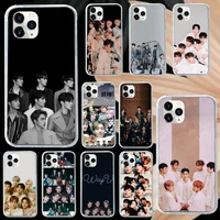 wayv kpop chinese boy group phone case transparent soft for iphone 12 11 13 7 8 6 s plus x xs xr pro max mini