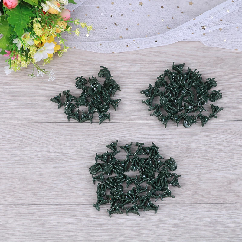 

20 Pcs Plant Support Daisy Garden Orchid Clips Vines Grow Upright Clip Set