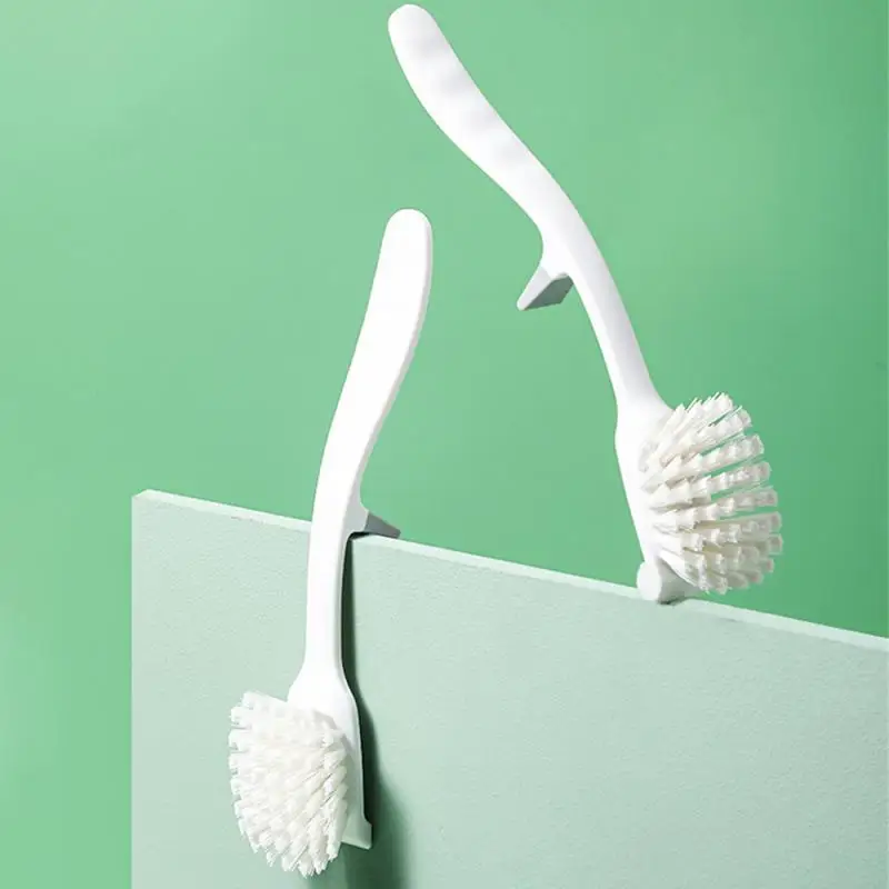 

Щетка для чаши, белая кастрюля для мытья без масла, кухонные маленькие бытовые чистящие инструменты, специальная щетка, полипропиленовая длинная щетка, кухонные аксессуары