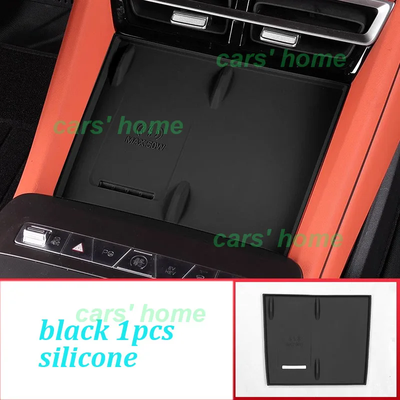 

Автомобильная беспроводная зарядная панель для BYD Tang L DMI DMP 202, силиконовая противоскользящая защита центральной консоли, аксессуары для интерьера