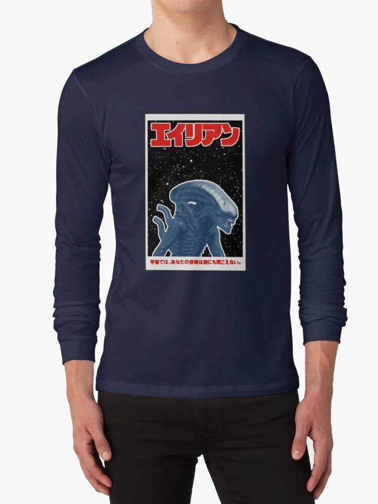 Японская футболка Xenomorph 100% хлопок Hr Giger yu800 Ellen Ripley Industries НЛО внесезоранная манга