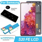 100% оригинальный 6,5 ''AMOLED дисплей для Samsung Galaxy S20 FE 5G G780 G781 S20 lite Full LCD сенсорный экран дигитайзер Запасные части