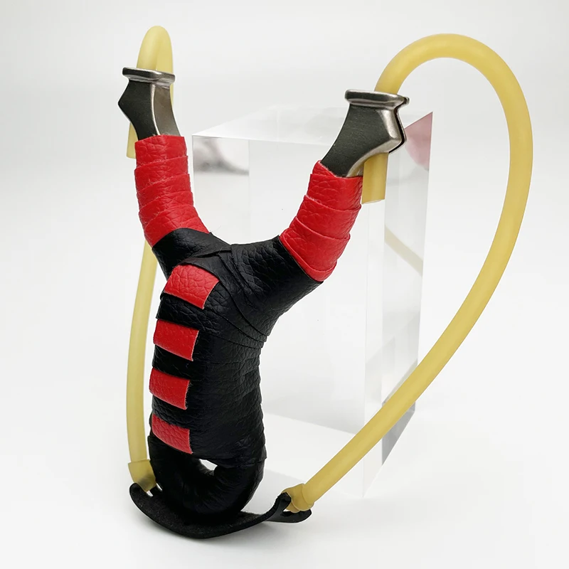 

Рогатка из нержавеющей стали с мраморным рисунком