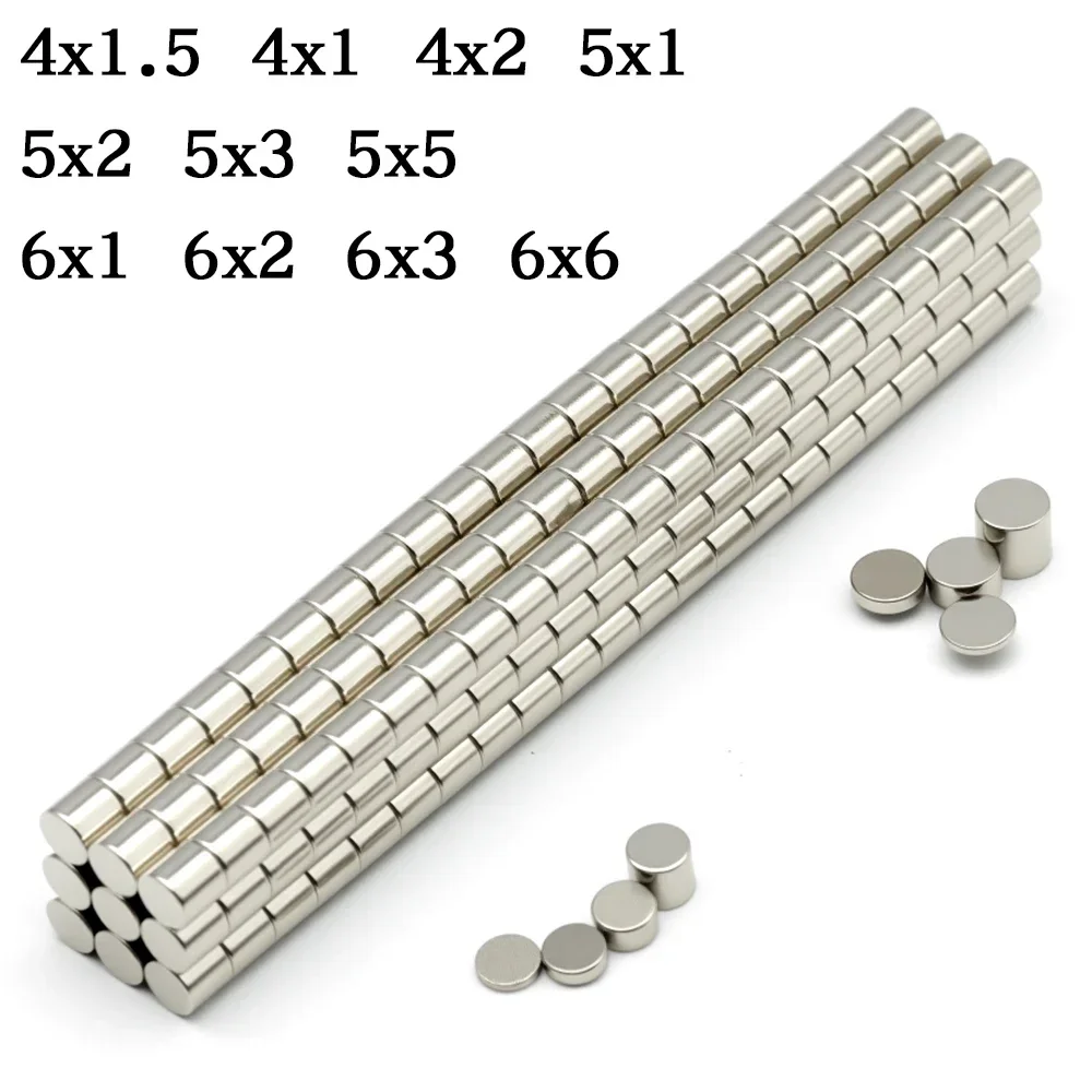 

Неодимовые магниты NdFeB N35 4x1.5/5x1/6x2/6x3