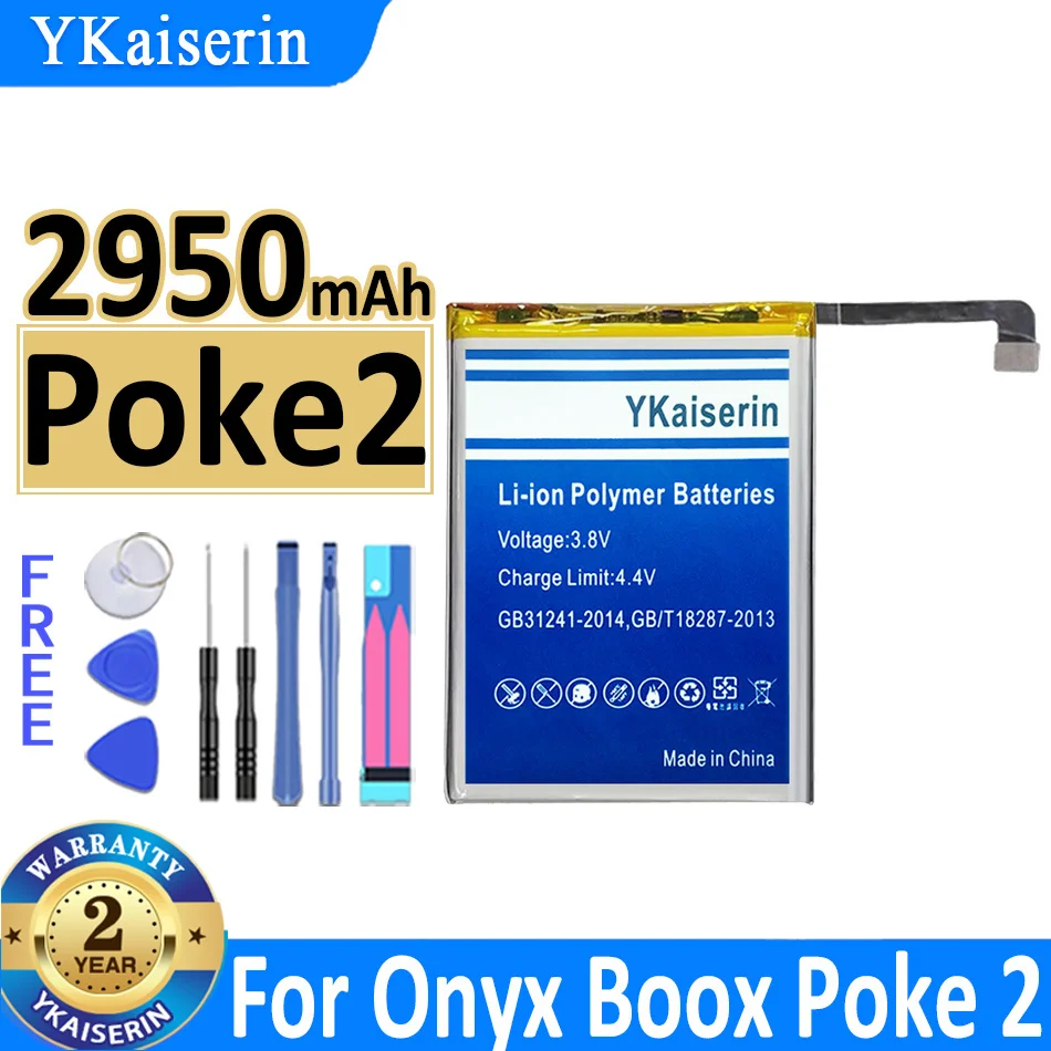 

Аккумулятор ykaisin Poke2 Poke3 для Onyx Boox Poke 2 Poke 3 Bateria