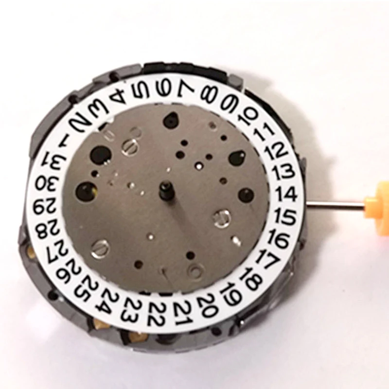 Кварцевые часы с механизмом 6 стрелок дата At 3 для MIYOTA JS26 одиночный календарь