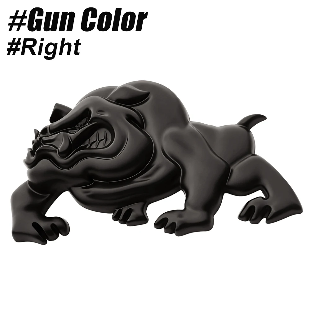 

1 шт., индивидуальная автомобильная наклейка из сплава 3D собаки, самоклеящаяся наклейка с царапинами, металлическая автоэмблема, наклейка для кузова автомобиля, крыла, хвоста