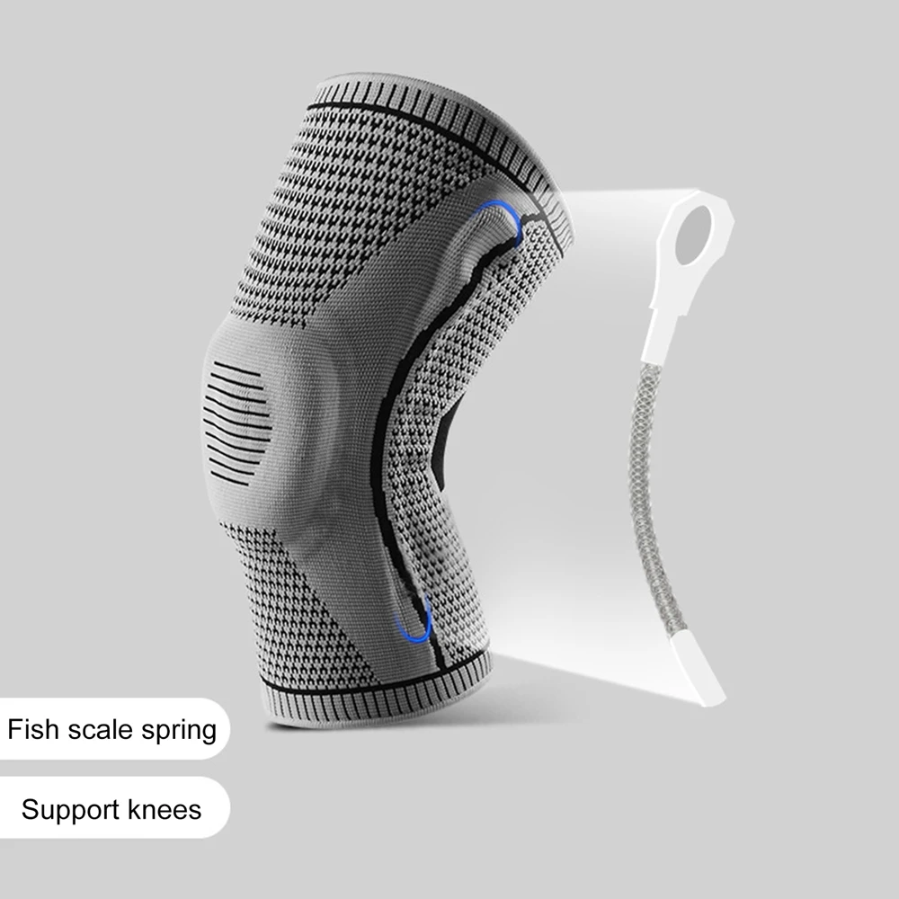

Защитные фиксаторы наколенники для поддержки артрита, спорт, баскетбол, волейбол, тренажерный зал, фитнес, бег, бег, мужские, унисекс, M/L/XL