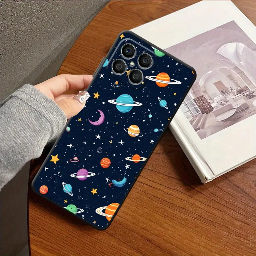 Фото Чехол Starry Sky Cosmic для Honor X8 X9a 90 Magic5Lite 8X X6 70 200 400 Lite X7 X5b, чехол для телефона №1