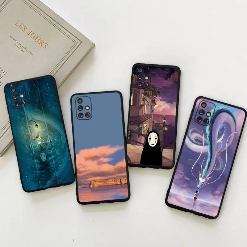 

Anime Spirited Away Susuwatari Phone Case For Samsung Galaxy A73 A53 A13 A03S A52 A72 A12 A81 A30 A32 A50 A80 A71 A51 A31 5G