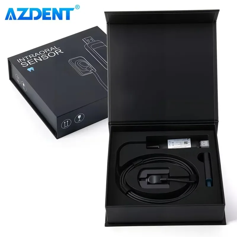 Фото Рентгеновский радиовизиограф AZDENT Sensor, внутриротовая цифровая система рентгеновской визуализации с инструментами для получения HD-изображений. №2