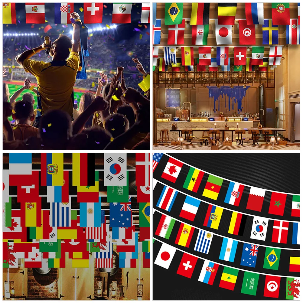 Вкруг света украшения международные флаги струнный знак футбол Евровидение