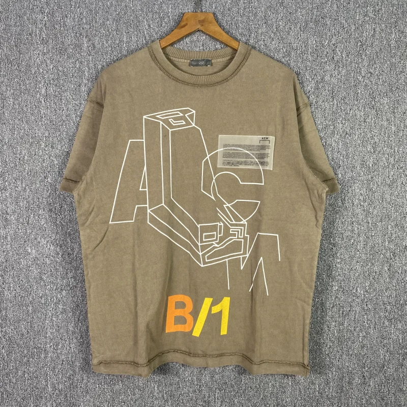 

Футболка мужская с вышивкой «холодная стена *», хлопковая тенниска с короткими рукавами, майка с вышивкой на стене, в винтажном стиле, 1:1, лет...