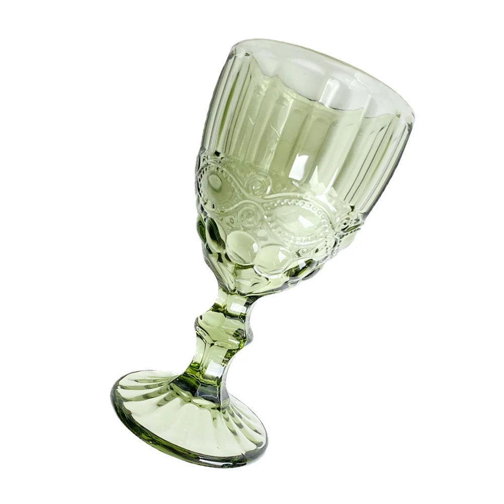 

1pc Delicate Nordic Style Glass Goblet Creative Champagne Glass Party Supply