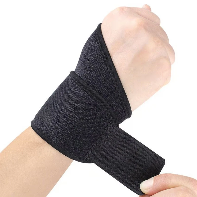 

1Pcs Gym Wrist Band Sports Wristband New Wrist Brace Wrist Support Splint Fractures Carpal Tunnel Wristbands for Fitness