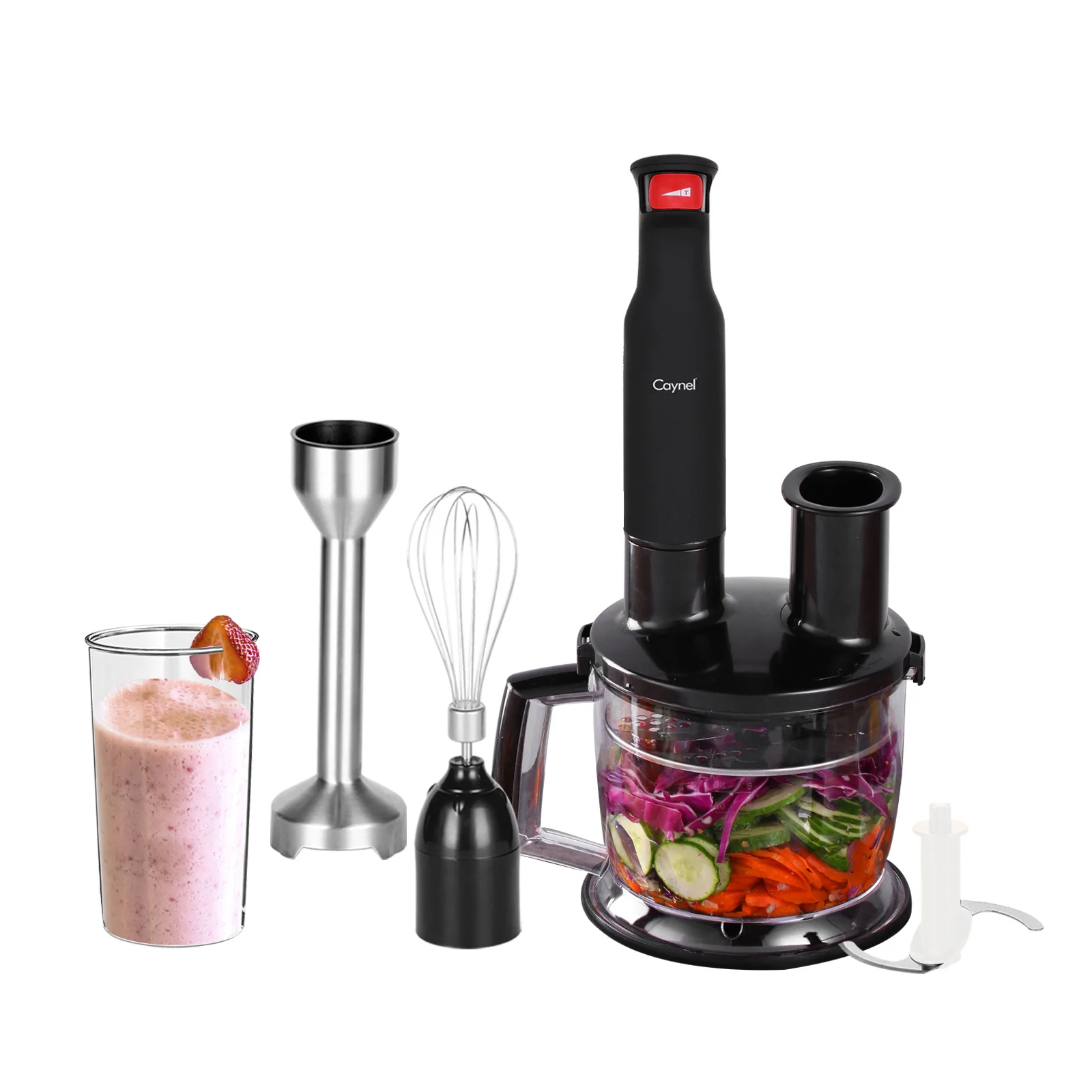 

6-in-1 Immersion Hand Blender, Black
