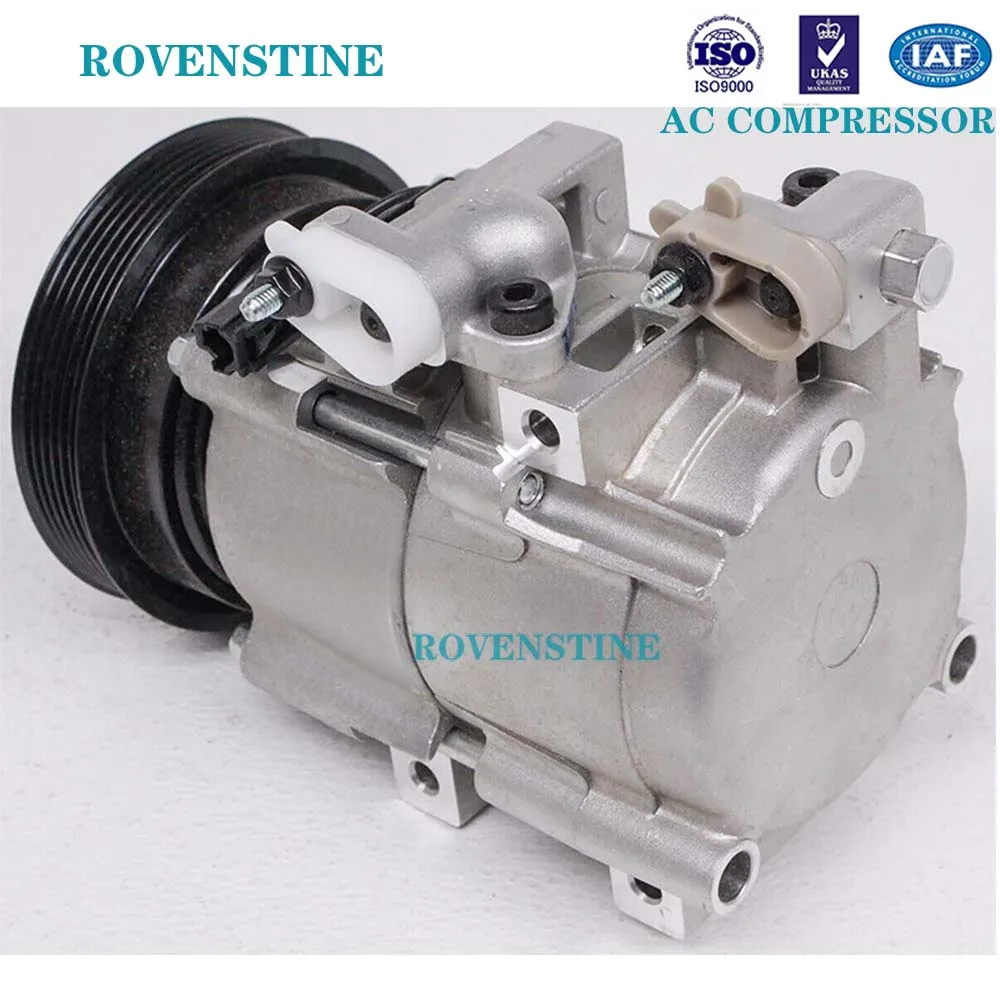 

HS18 ac compressor For Hyundai Santa Fe V6 3.5L DOHC 2003 2004 2005 2006 97701-26350 9770126350 CO 10921C 57198 6512202