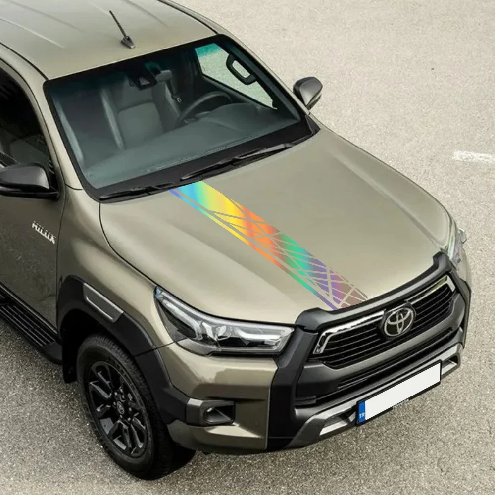 Автомобильные наклейки для Toyota Hilux SR5 SR GR AN10 AN20 AN30 2005 2019 пикап капот Стайлинг