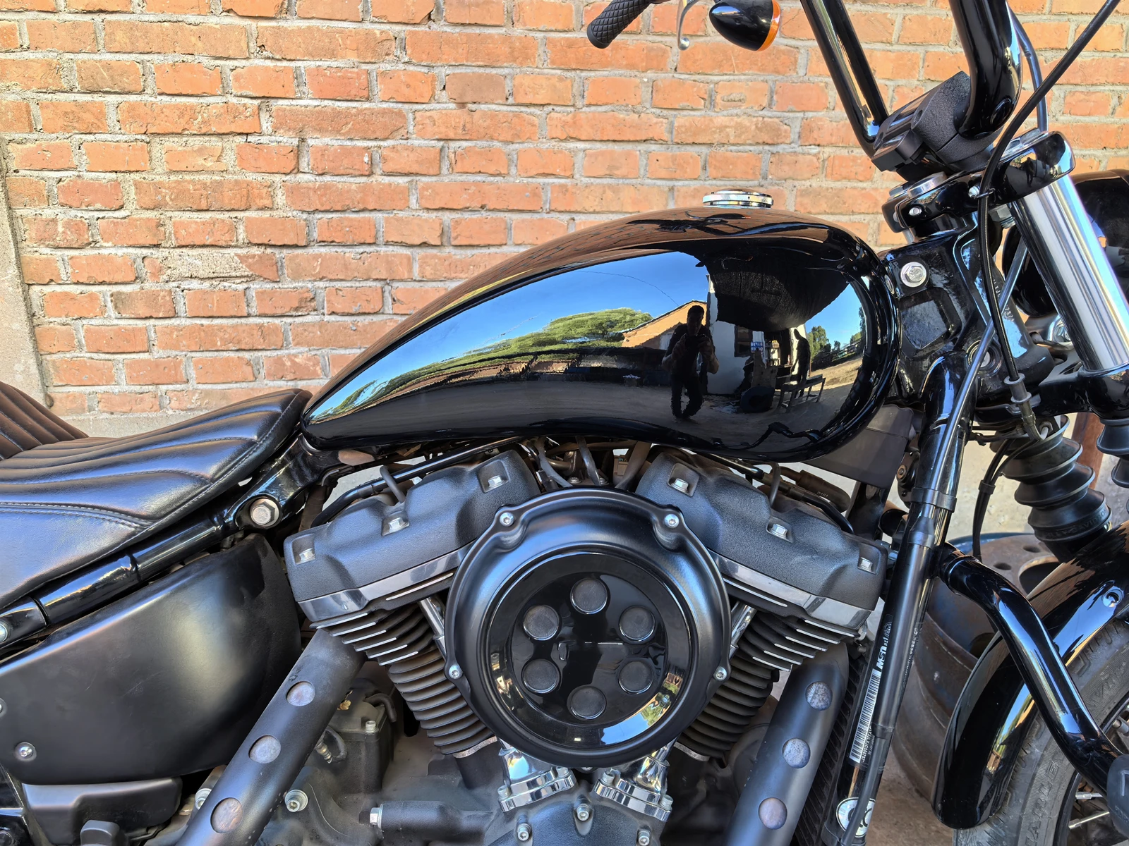 Бензиновый бензиновый топливный бак для мотоцикла с крышкой Harley Davidson Softail 2018 2019