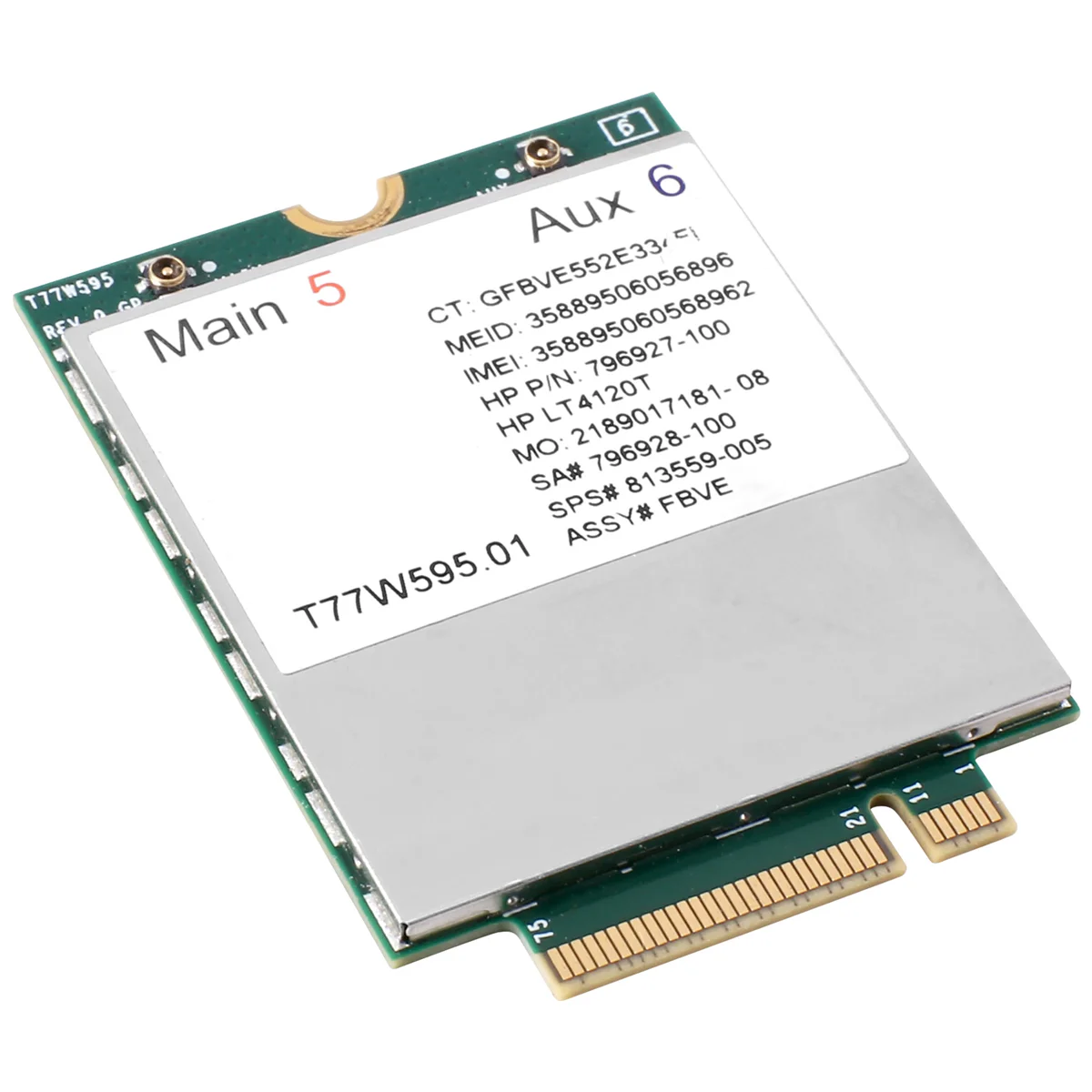 T77W595 4G ​ Модуль карты LTE LT4120 796928 -001 MDM9625 для сетевой модуля HP Probook/EliteBook 820 840 850 G2 G3