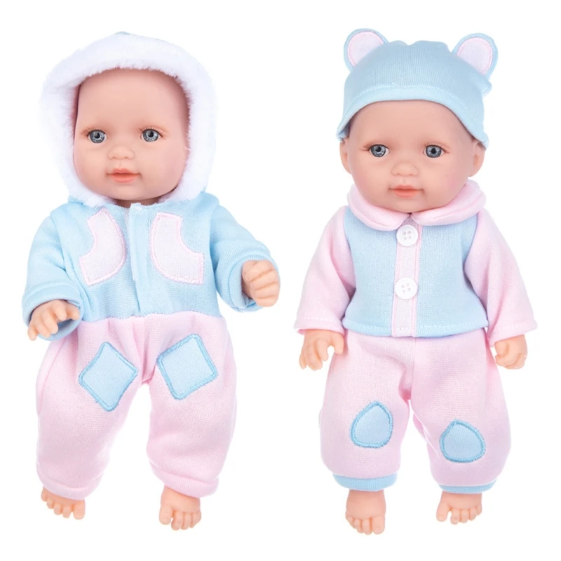 

Infant Bed Doll Decoration Reborn Girl Vinyl Material White Skin Toys Dropshipping