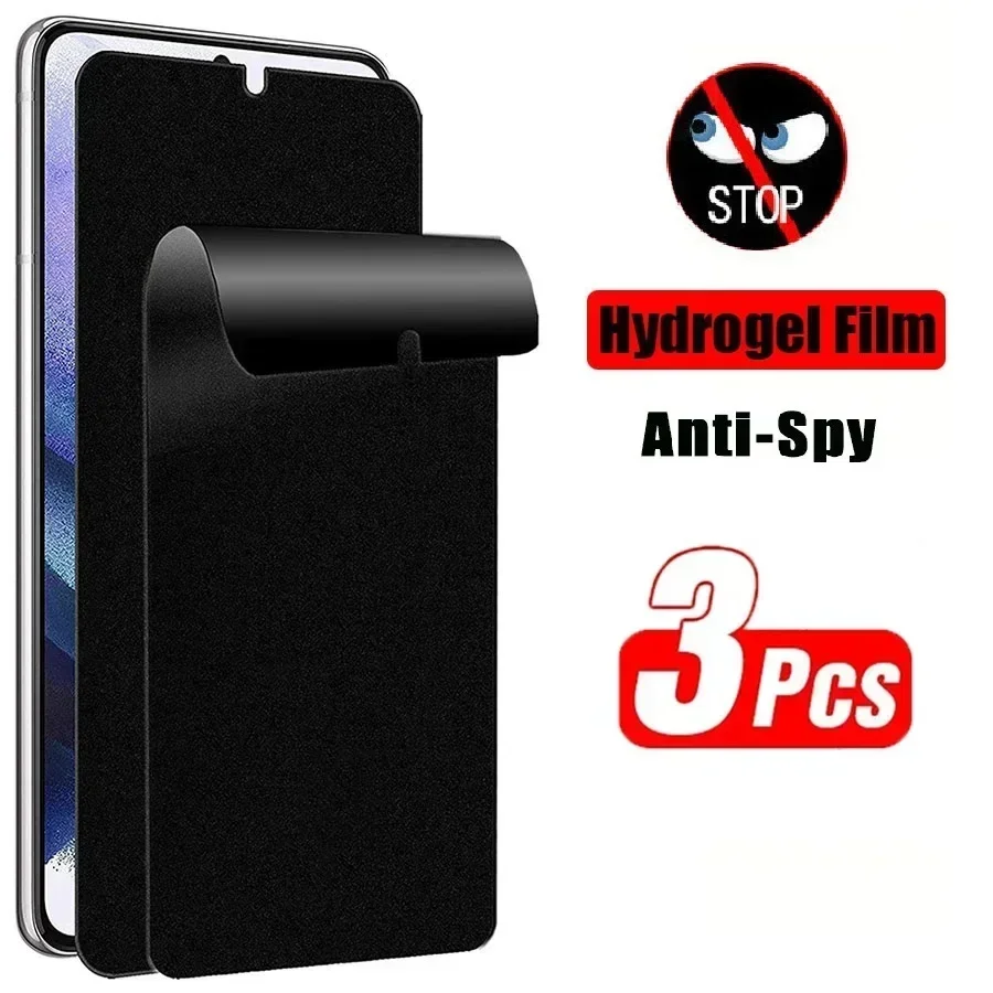 3 шт. Антибликовая Гидрогелевая пленка для Motorola Moto G54 G14 G34 G84