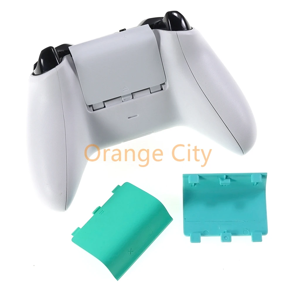 Фото 1 шт. Оригинальная крышка батарейного отсека для контроллера XBOX One, крышка батарейного отсека для XBOX ONE S X Slim, аксессуары для игровой консоли №1