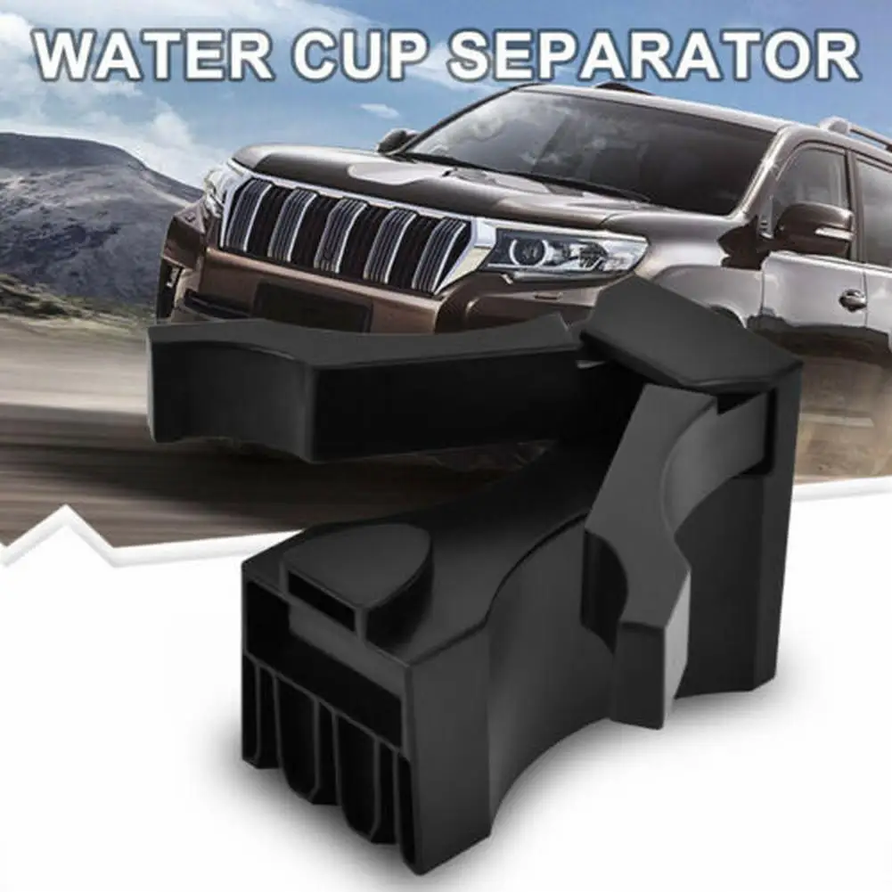 

Car Water Bottle Holder Stands Black Cup Holder Insert Divider For Toyota Land Cruiser 2008-2019 OE# 55633-60040 Accessories