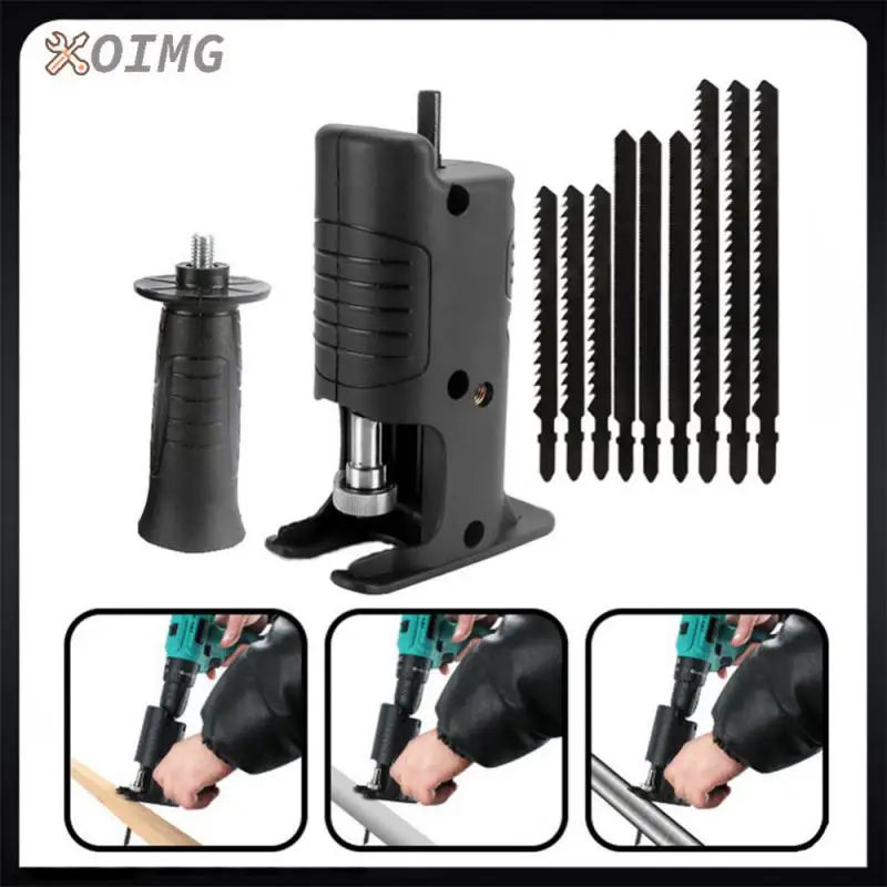 

Portable Reciprocating Saw Adapter Electric Drill Modified Chainsaw Curve Saw Accessory Electric Saws Portable Woodworking Tools