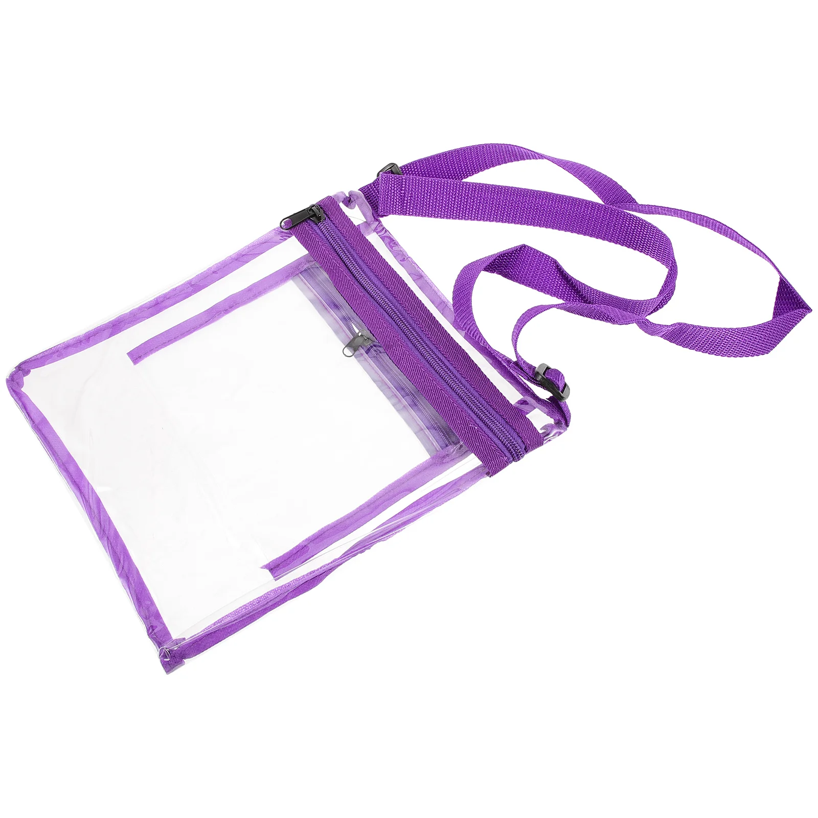 5pcs Clear Clutch Transparent Purse Clear Wallet Clear Purse Portable Clear Purse for Outdoor