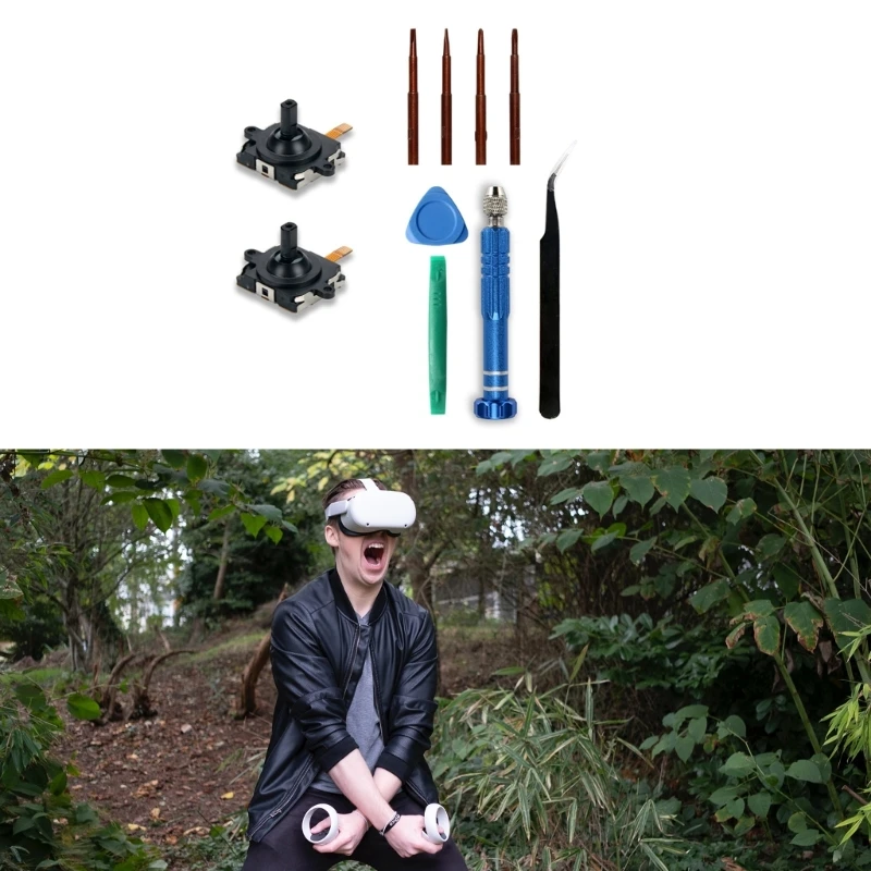 

Набор для замены джойстика для Quest 2, инструменты для очистки дрифта