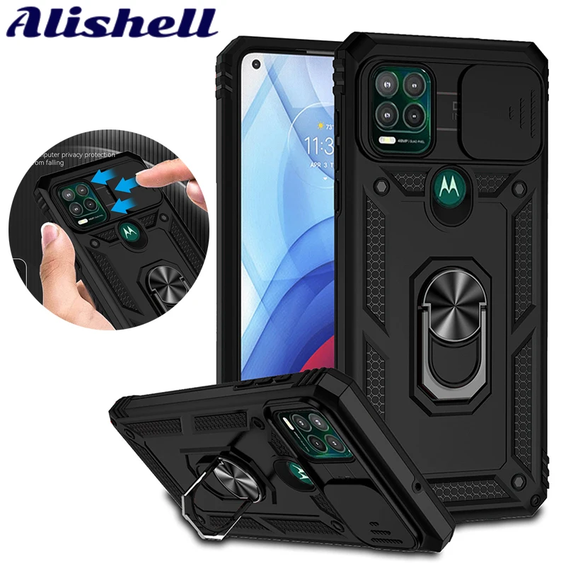 

Slide Camera Lens Case for Motorola G Stylus 5G G Power G Pure G Play G 5G MOTO One 5G ACE Military Grade Bumpers Armor Cover