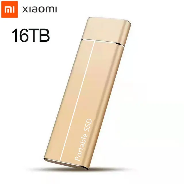 Высокоскоростной внешний жесткий диск Xiaomi 16 ТБ 8 4 2 1 500 Гб портативный SSD USB