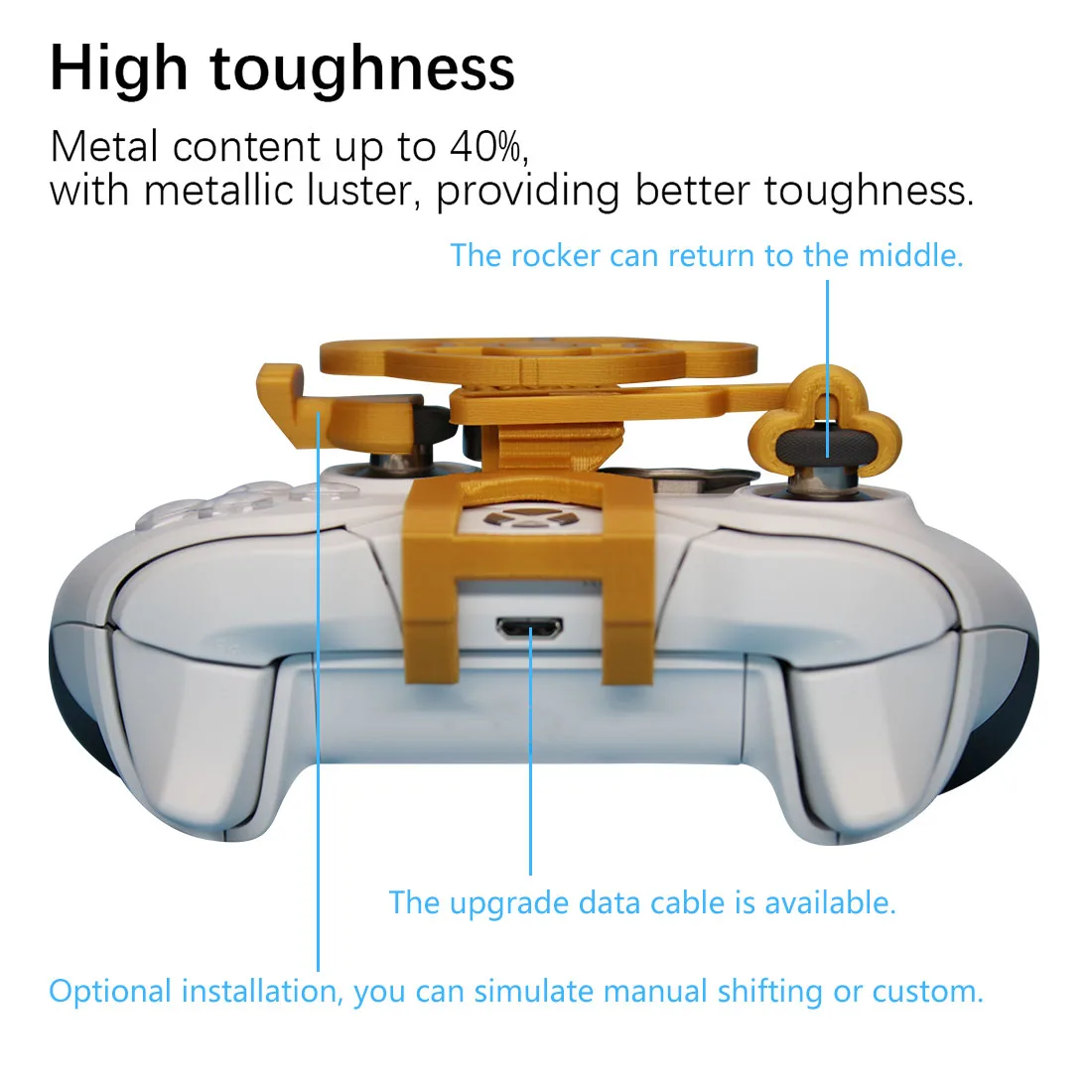 Игровой мини-контроллер рулевого управления для X S Elite аксессуары с 3D принтом