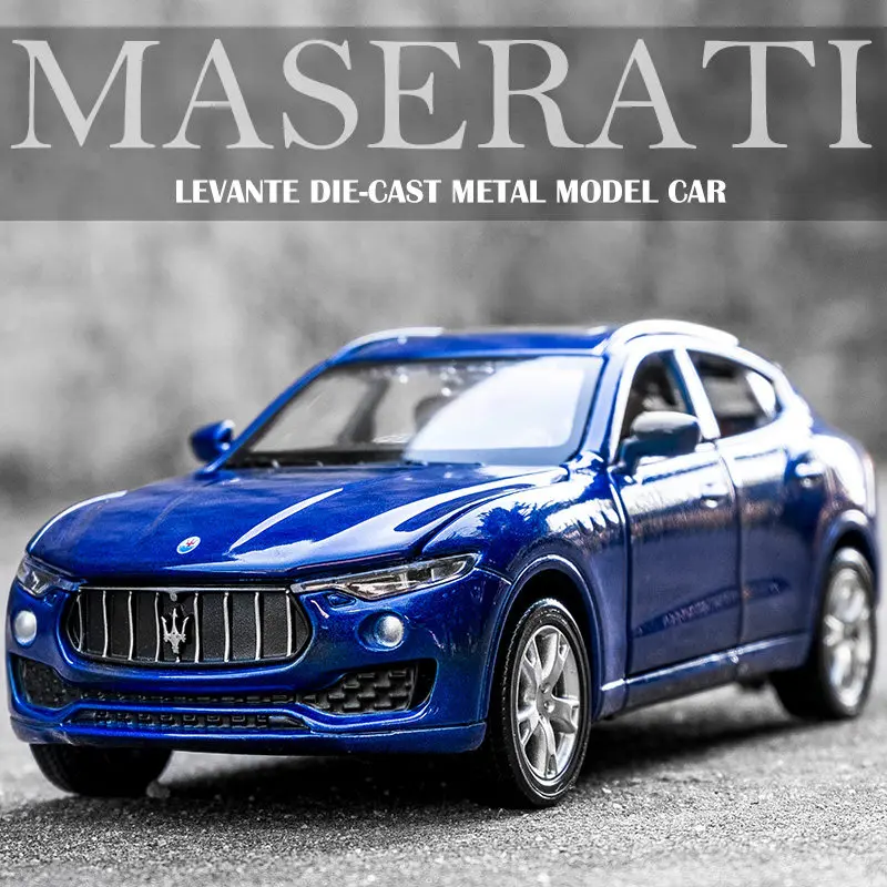 

1:32 Maserati Levante SUV Alloy Car Model Diecast; Toy Vehicles Metal Car Model Simulation Sound Light Collection Kids Toy Gift