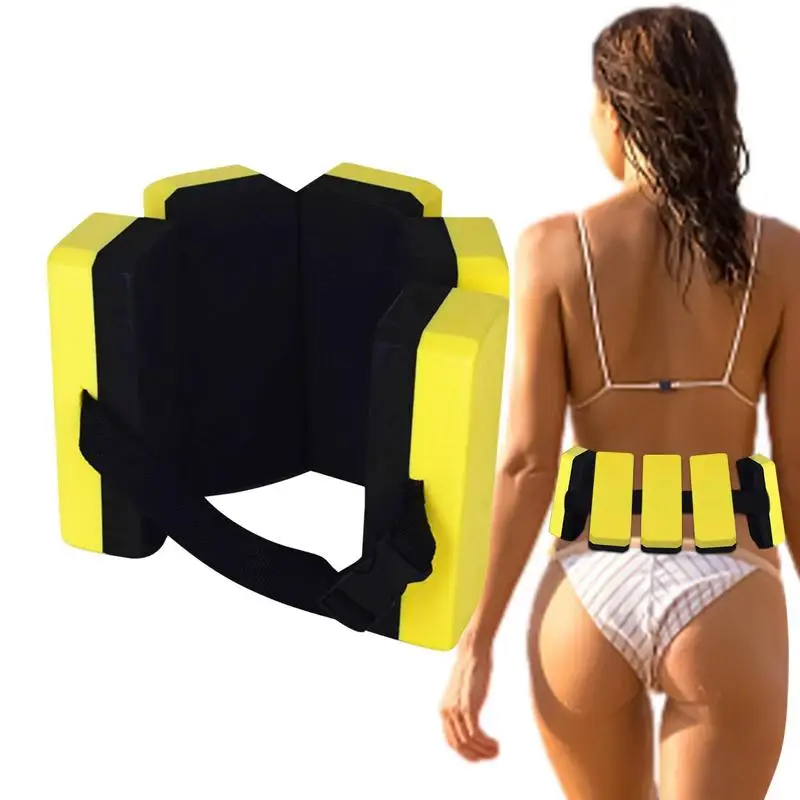 

Kids Swim Belt Back Float Swim Trainer With EVA Foam Adjustable Back Float Swim Trainer Training Aid Waist Belt Kids Swim