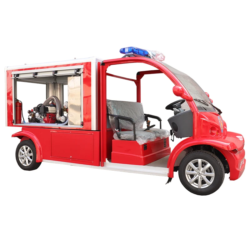 Электрический универсальный автомобиль четырехколесный пожарный мотоцикл с