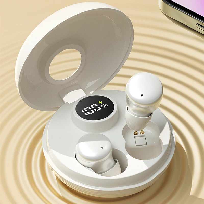 

Sleep Bluetooth Headset Mini Wireless Invisible Earbuds Call Noise Reduction Earphones High Quality Headphones