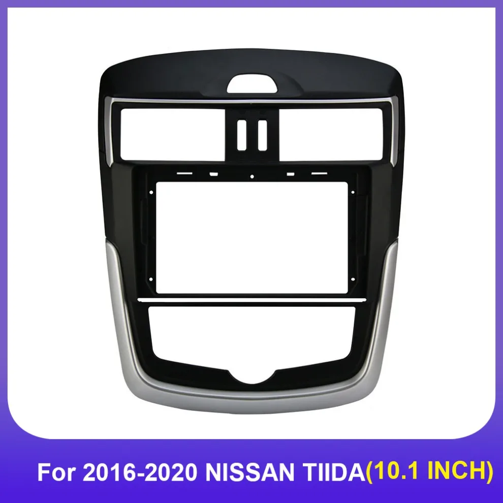 Рамка автомобильного радио AUTODAILY 10 1 дюйма Установка Двойной Din DVD GPS Mp5 Пластиковая