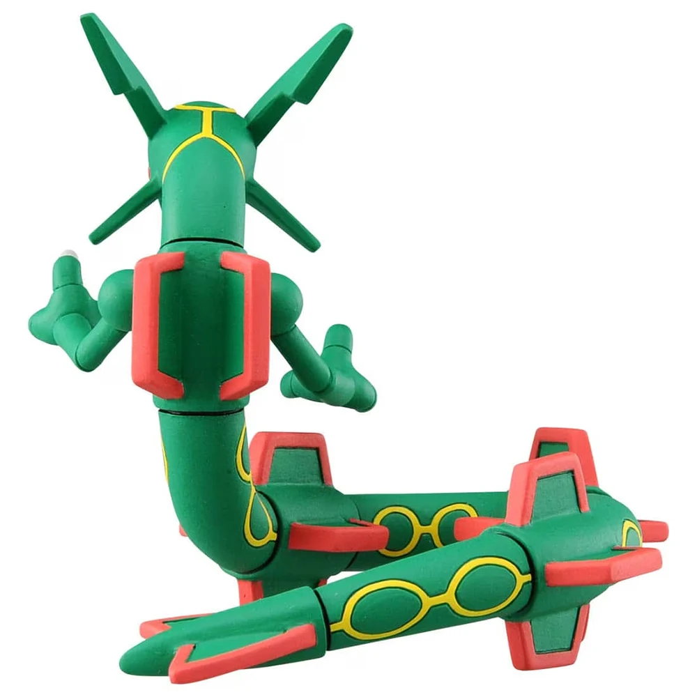 Фото В наличии оригинальная коллекция фигурок Pokemon Monster Collection ML-05 Rayquaza или ML-31 Black Rayquaza от TAKARA TOMY №3