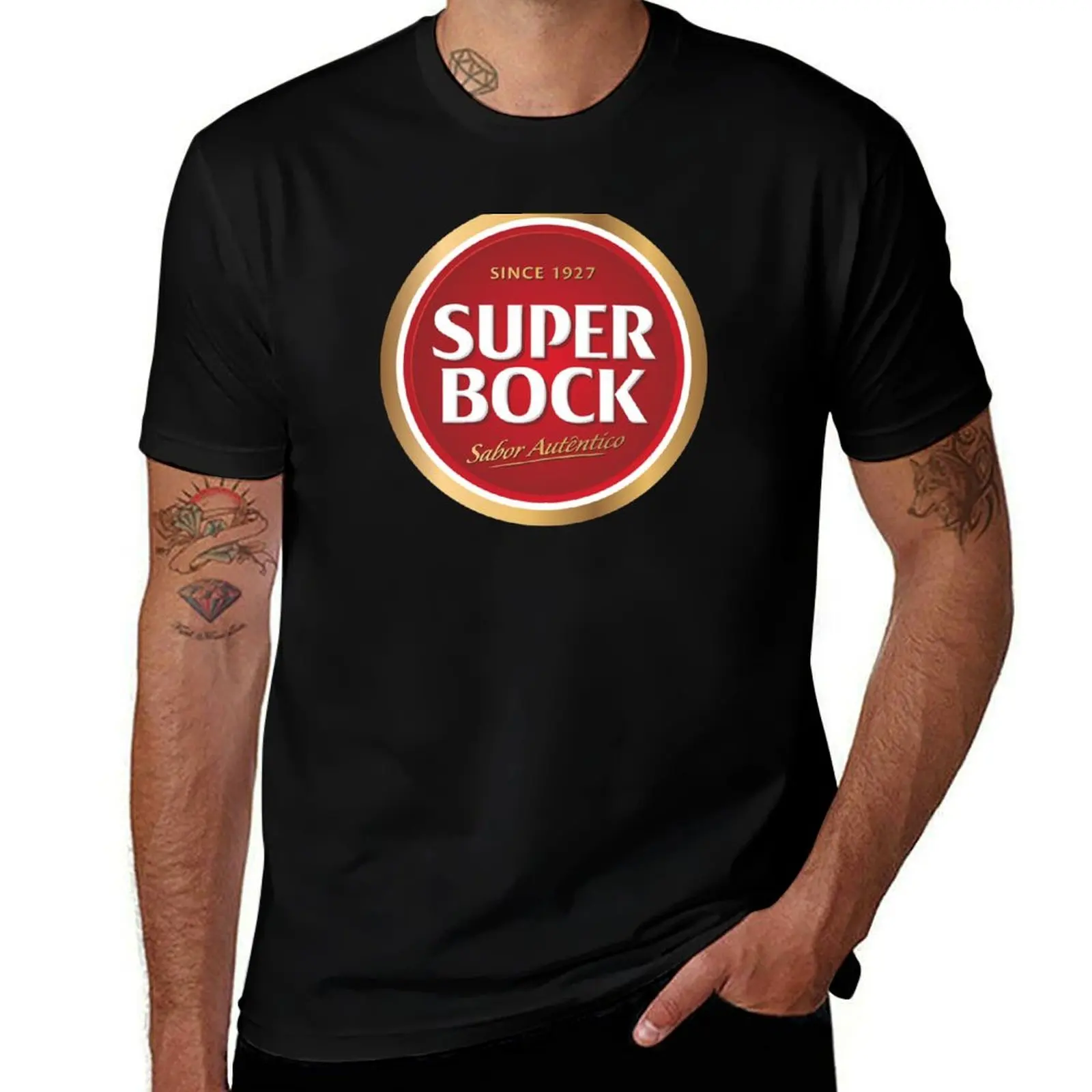 Super Bock хлопковая футболка для мужчин