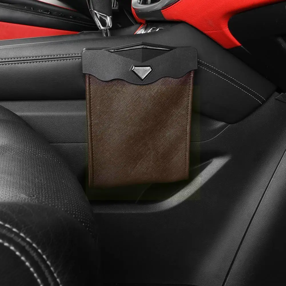 

Автомобильная мусорная корзина, мусорный мешок для авто, задняя мусорная корзина для мусора, корзина для мусора, органайзер, сумка для хране...