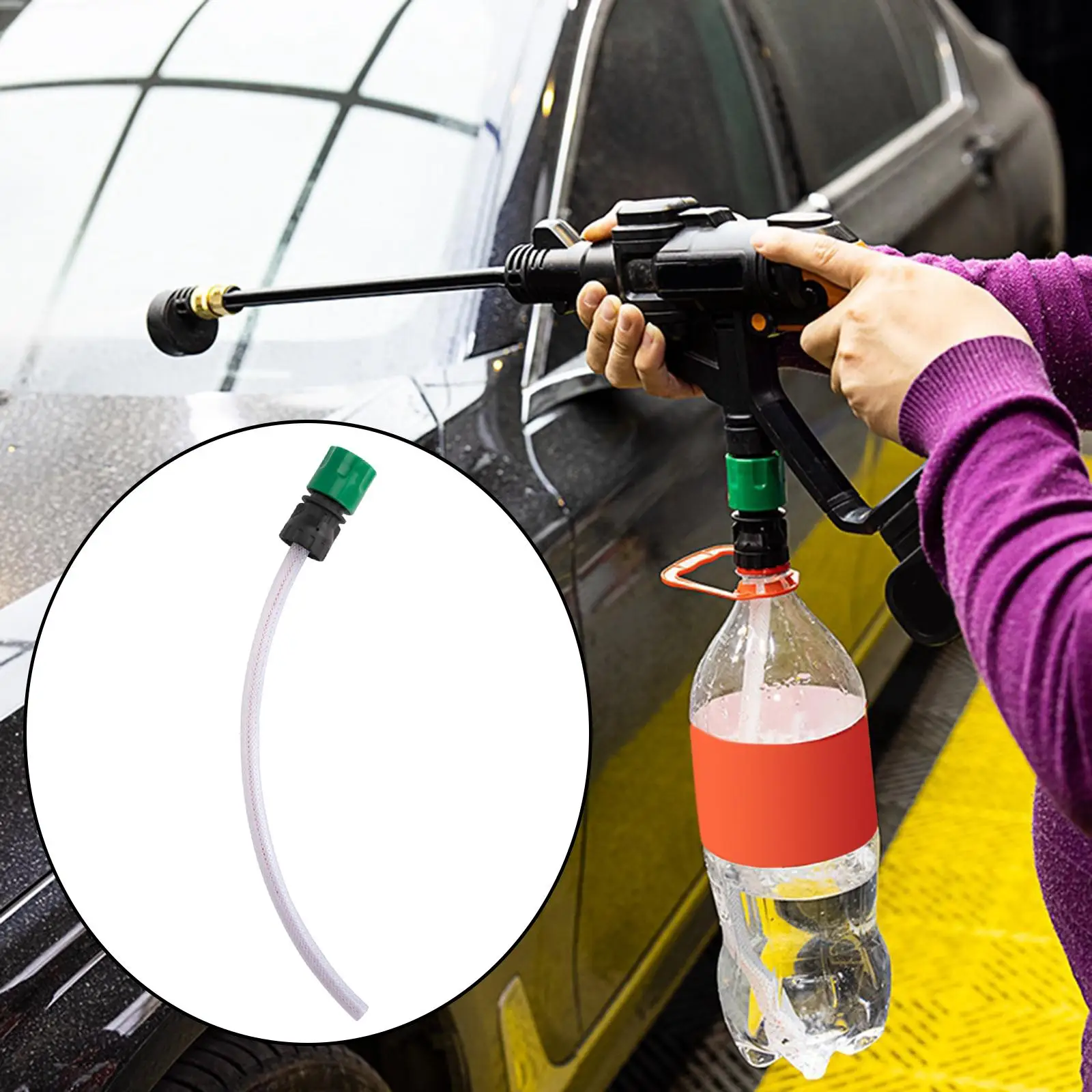 

Water Bottle Adapters Connector Washer Gun Bottle Connector Pressure Washer